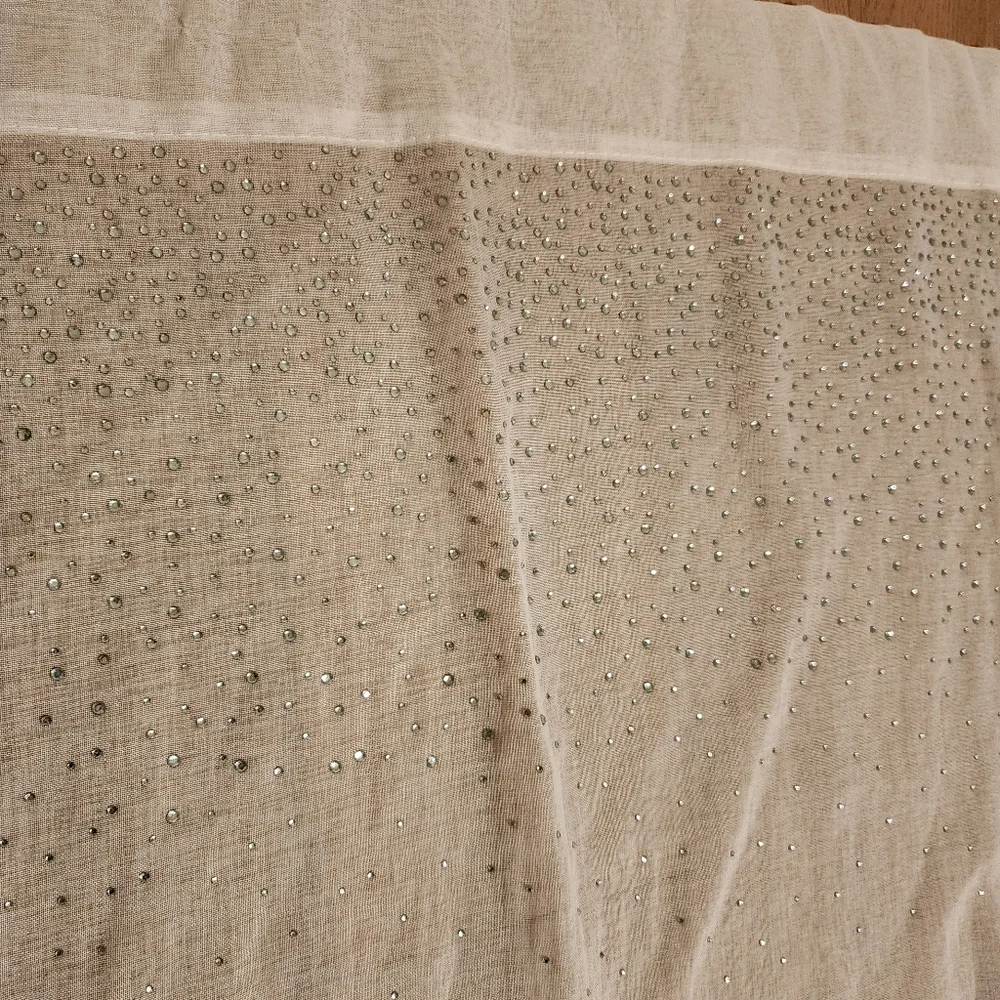 Juicy Couture Rhinestone Sheer Curtains - Picture 1 of 3